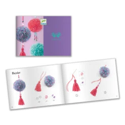 Djeco Knutselset Pompoms Maken -Auto Winkel djeco pompoms maken 1