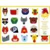 Djeco Stickers Stickerset Dierenkopjes