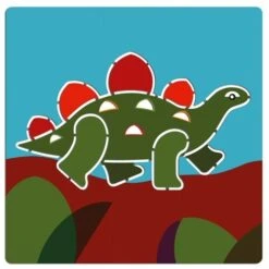 Djeco Tekensjablonen Dinosaurussen Knutselset -Auto Winkel djeco tekensjablonen dinosaurussen 3