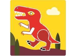 Djeco Tekensjablonen Dinosaurussen Knutselset -Auto Winkel djeco tekensjablonen dinosaurussen 5