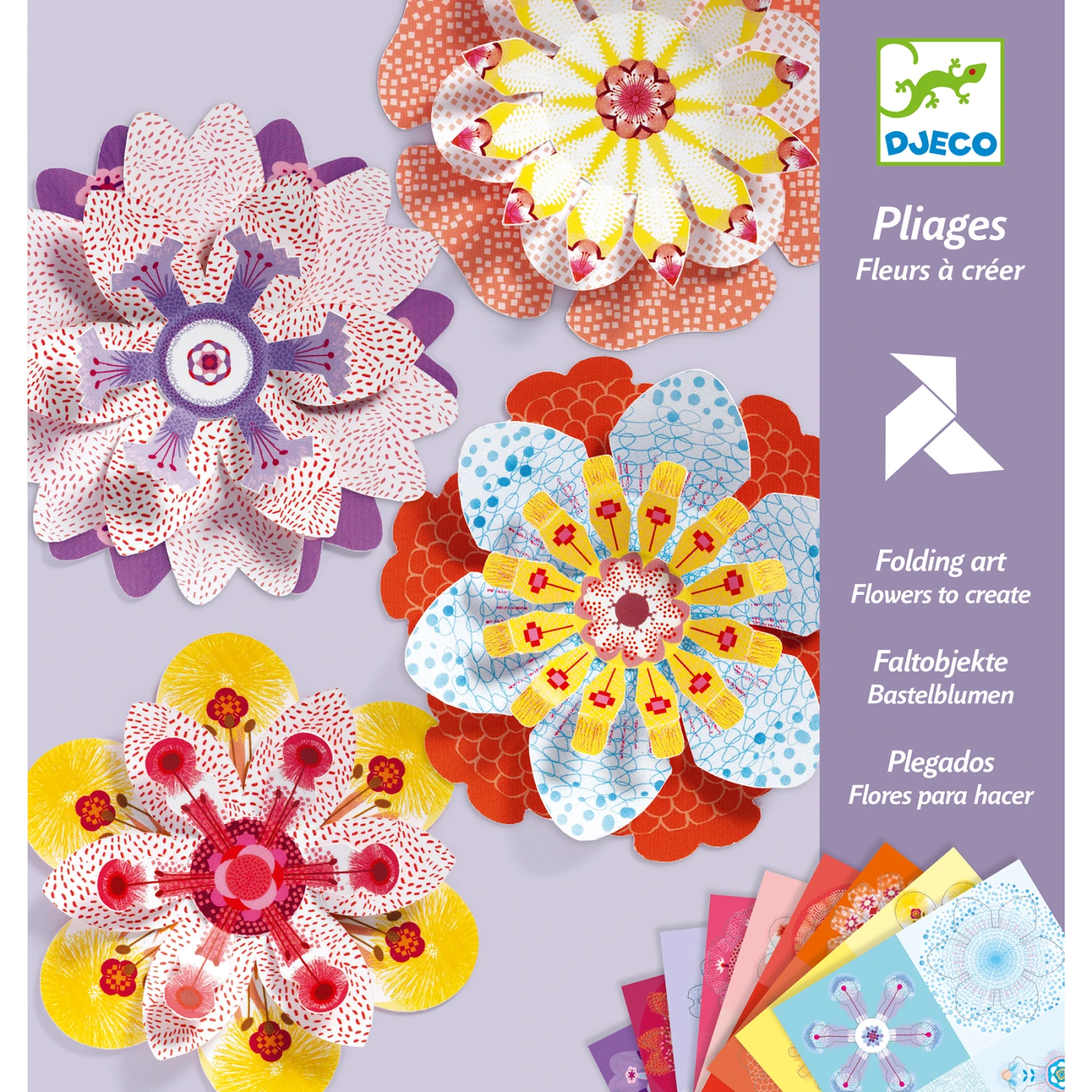 Djeco Vouwkunst Bloemen Maken 3 Djeco Vouwkunst Bloemen Maken
