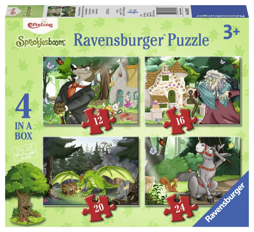 Efteling – Puzzelbox Ravensburger Box 12-16-20-24 Stukjes 3 Efteling – Puzzelbox Ravensburger Box 12-16-20-24 Stukjes