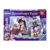 Enchantimals – Puzzelbox Ravensburger 3 X 49 Stukjes -Auto Winkel enchantimals puzzelbox ravensburger