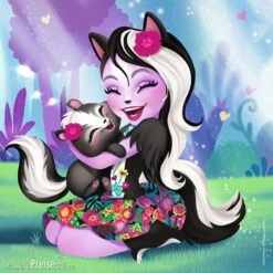 Enchantimals – Puzzelbox Ravensburger 3 X 49 Stukjes -Auto Winkel enchantimals puzzelbox ravensburger 3