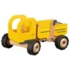 Goki 55895 Houten Vrachtwagen Bouwvoertuig Kipper -Auto Winkel goki 55895 houten speelgoed houten vrachtwagen kipper bouwauto