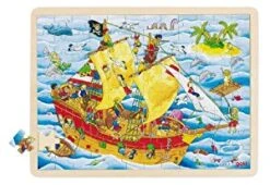 Houten Puzzel Piraten