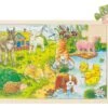 Houten Puzzel Dierenkinderen