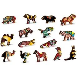 Wooden City Houten Puzzel Magic Elephant L245 8 Wooden City Houten Puzzel Magic Elephant L245 -Auto Winkel houten puzzel magic elephant 1
