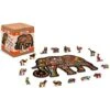 Wooden City Houten Puzzel Magic Elephant L245 -Auto Winkel houten puzzel magic elephant 2