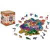 Wooden City Houten Puzzel Jungle L300 -Auto Winkel houten puzzel wooden city jungle 2