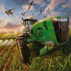 John Deere In Actie – Ravensburger – 3 X 49 Stukjes -Auto Winkel john Deere in actie puzzel ravensburger 1