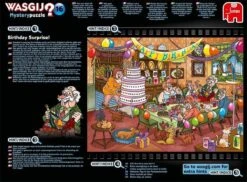 Jumbo 19165 Wasgij-Puzzel Mistery-16 Verjaardag Verrassing -Auto Winkel jumbo puzzel legpuzzel wasgij 19165 verjaardag verrassing destiny 16 3