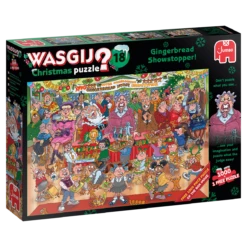 Jumbo 25017 Christmas Puzzle 18 2x Puzzel 1000pcs