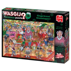 Jumbo 25017 Christmas Puzzle 18 2x Puzzel 1000pcs -Auto Winkel jumbo wasgij 25017 puzzelkerst puzzel 2x1000 stukjes cristmas puzzle.png 1