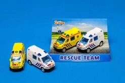 Auto Winkel -Auto Winkel kidsglobe 520031 ambulance en politieauto 1