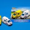 Ambulance En Politieauto – Speelset 2Play Traffic -Auto Winkel kidsglobe 520031 ambulance en politieauto
