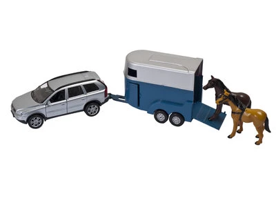Volvo XC90 Met Paardentrailer – Kidsglobe 4 Volvo XC90 Met Paardentrailer – Kidsglobe - Afbeelding 2