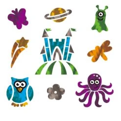 Knutselset – Travel Foil Art -Auto Winkel knutselset folie travel foil art 3