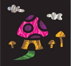 Knutselset – Travel Foil Art -Auto Winkel knutselset folie travel foil art 5