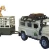 Land Rover Defender + Giraffetrailer -Auto Winkel landrover defender met giraffetrailer kidsglobe