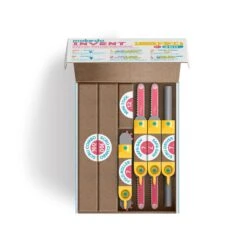 Makedo Invent 360 Gereedschapsset Voor Karton Kindergereedschap -Auto Winkel makedo invent 360 karton knutselset schoolset