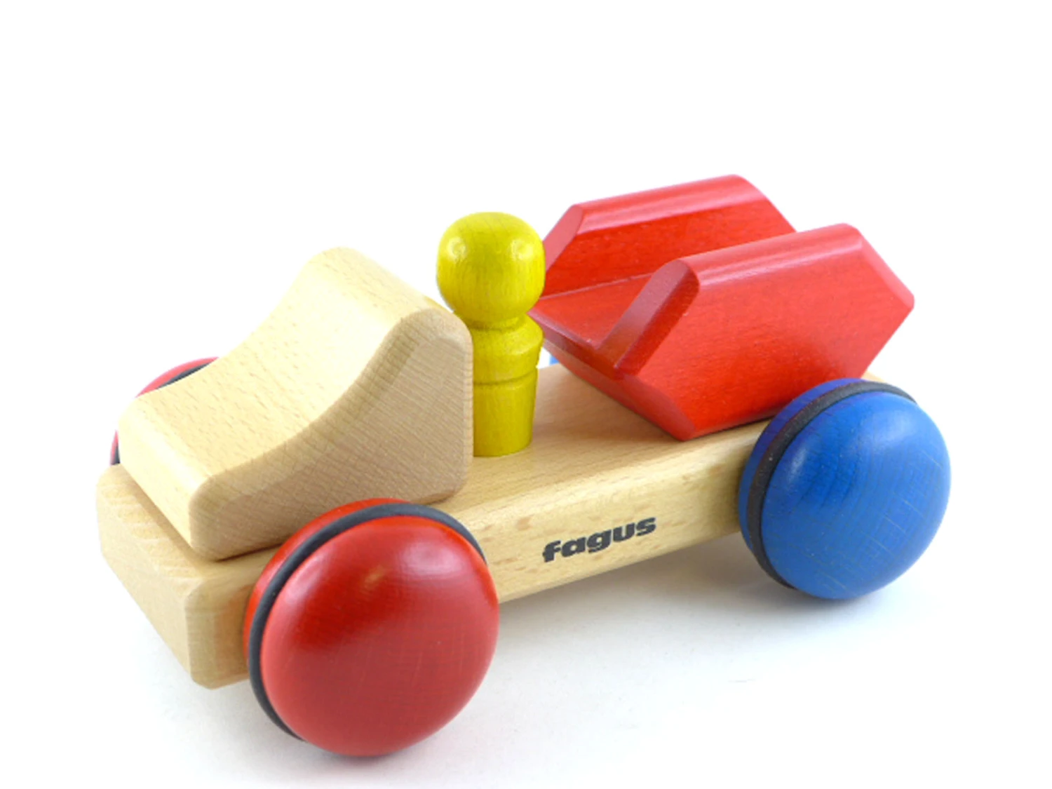 Houten Mini-Containertransport Fagus 3 Houten Mini-Containertransport Fagus