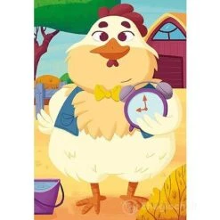 Kinder-Puzzel Mix & Match Mijn Boerderijvrienden Ravensburger -Auto Winkel mixmatch puzzle boederijvrienden ravensburger 1