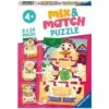 Kinder-Puzzel Mix & Match Mijn Boerderijvrienden Ravensburger -Auto Winkel mixmatch puzzle boederijvrienden ravensburger