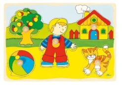 Noppenpuzzel Poes, Huis Enz.