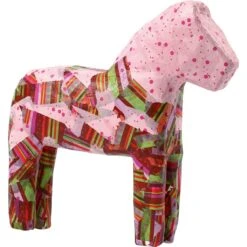 Paard 24.5 Cm Papier-mache Knutselen -Auto Winkel papier mache paard 24.5cm. 3