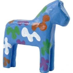 Paard 24.5 Cm Papier-mache Knutselen -Auto Winkel papier mache paard 24.5cm. 5