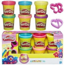 Play-Doh Klei Boetseerklei Sparkle Collection 6-pack PlayDoh 8 Play-Doh Klei Boetseerklei Sparkle Collection 6-pack PlayDoh -Auto Winkel play doh klei boetseerklei sparkle collection 6 pack 2