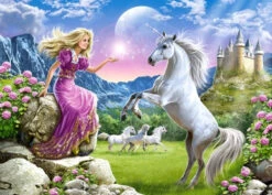 My Friend Unicorn – Castorland Puzzel 180 Stukjes -Auto Winkel puzzel my friend unicorn castorland 1 1
