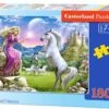 My Friend Unicorn – Castorland Puzzel 180 Stukjes -Auto Winkel puzzel my friend unicorn castorland