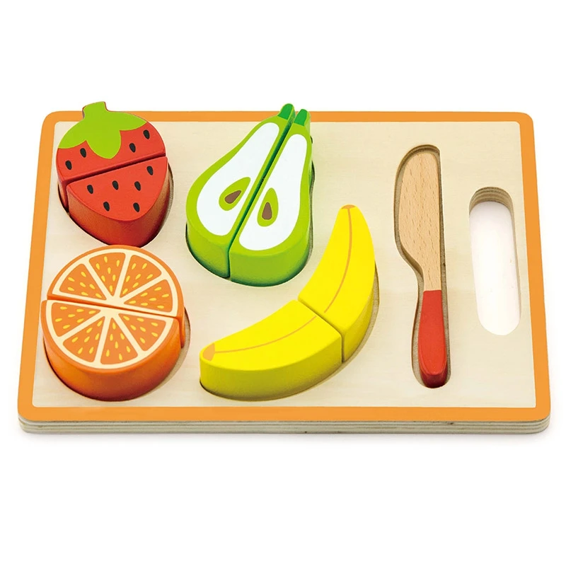 Puzzel Snijfruit Vigatoys 4 Puzzel Snijfruit Vigatoys - Afbeelding 2