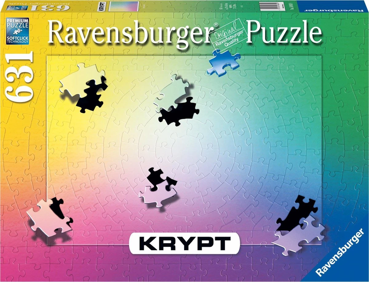 Krypt-Gradient Puzzel Ravensburger 1000 Stukjes 4 Krypt-Gradient Puzzel Ravensburger 1000 Stukjes - Afbeelding 2