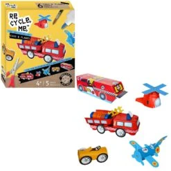 Re-cycle-me Cars & Planes Recycle Set Knutselset 13 Re-cycle-me Cars & Planes Recycle Set Knutselset -Auto Winkel re cycle me carsplanes 5