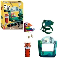 Re-cycle-me Jungle Theater Knutselset ReCycleMe -Auto Winkel re cycle me jungle theater