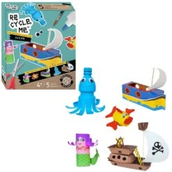 Re-cycle-me Ocean Recycle Set Knutselset 15 Re-cycle-me Ocean Recycle Set Knutselset -Auto Winkel re cycle me ocean 1