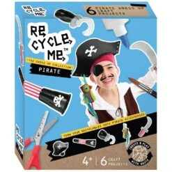 Re-cycle-me Pirate Dress Up Recycle Set Knutselset
