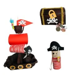 Re-cycle-me Pirate World Knutselset ReCycleMe -Auto Winkel re cycle me pirate world 1