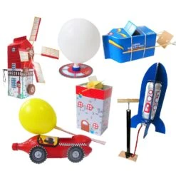 Re-cycle-me Steam Collection Recycle Set Knutselset -Auto Winkel re cycle me steam collection 1