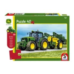 Schmidt 55625 Kinderpuzzel John Deere 6630 Puzzel 40st -Auto Winkel schmidt puzzel 55625 john deere 6630 met veldspuit 2 1