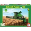 Schmidt 56144 Kinderpuzzel John Deere Puzzel 100st -Auto Winkel schmidt puzzel john deere maaidorser combine s690 56144