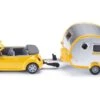 Siku 1629 VW Beetle Met Caravan 1 : 87 -Auto Winkel siku 1629 vw beetle met caravan