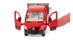 Siku 3538 MB-Sprinter Dubbel Cabine Transporter Met Laadbak -Auto Winkel siku 3538 transporter met platte aanhanger 1 1