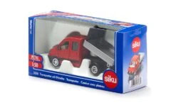 Siku 3538 MB-Sprinter Dubbel Cabine Transporter Met Laadbak -Auto Winkel siku 3538 transporter met platte aanhanger 4