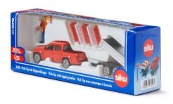 Siku 3543 Pick-Up VW-Amarok Met Kipaanhangwagen -Auto Winkel siku 3543 pick up vw amarok met kipaanhangwagen 1 1