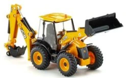 Siku 3558 JCB 4CX Graaf Laad Combinatie Baggerlader -Auto Winkel siku 3558 graaf laad combinatie jcb 4cx
