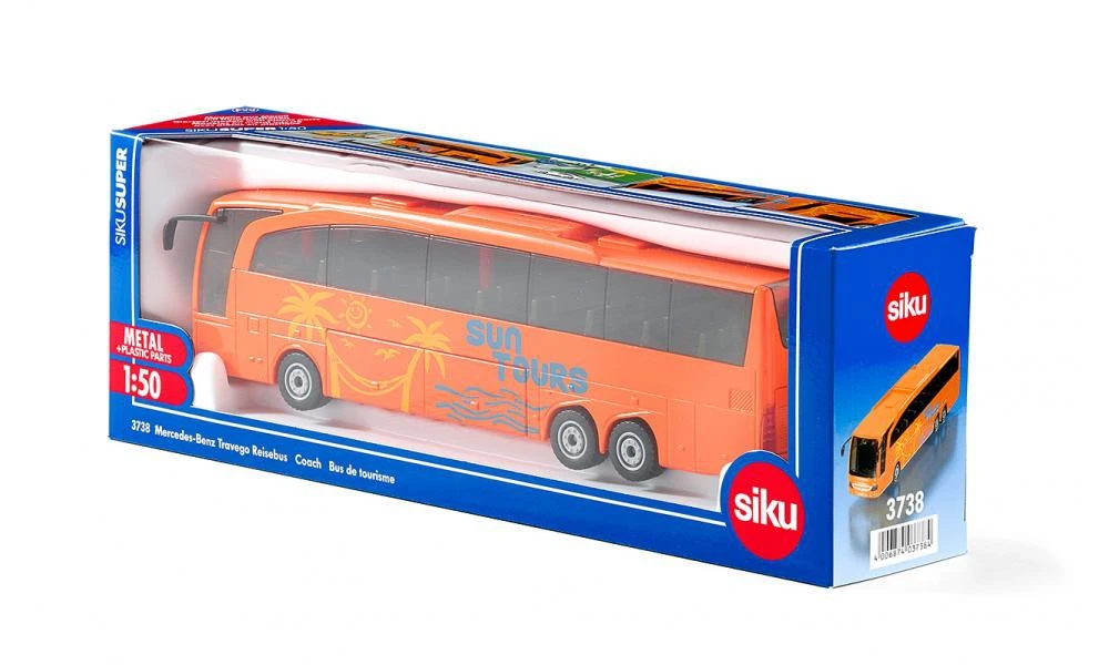 Siku 3738 Mercedes Benz Travego Coach Touringcar 6 Siku 3738 Mercedes Benz Travego Coach Touringcar - Afbeelding 4